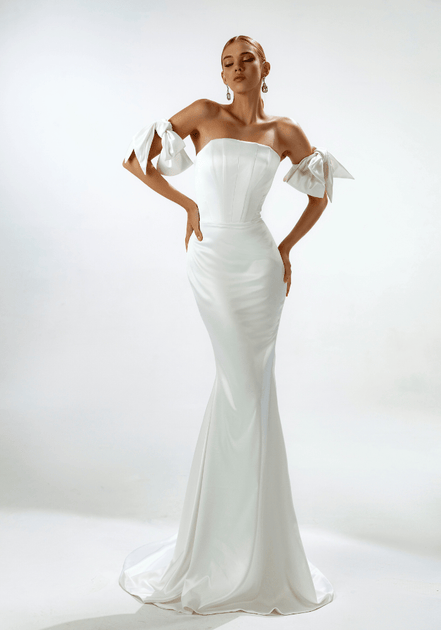 Charlotte - Wedding Dress - Ivory & White