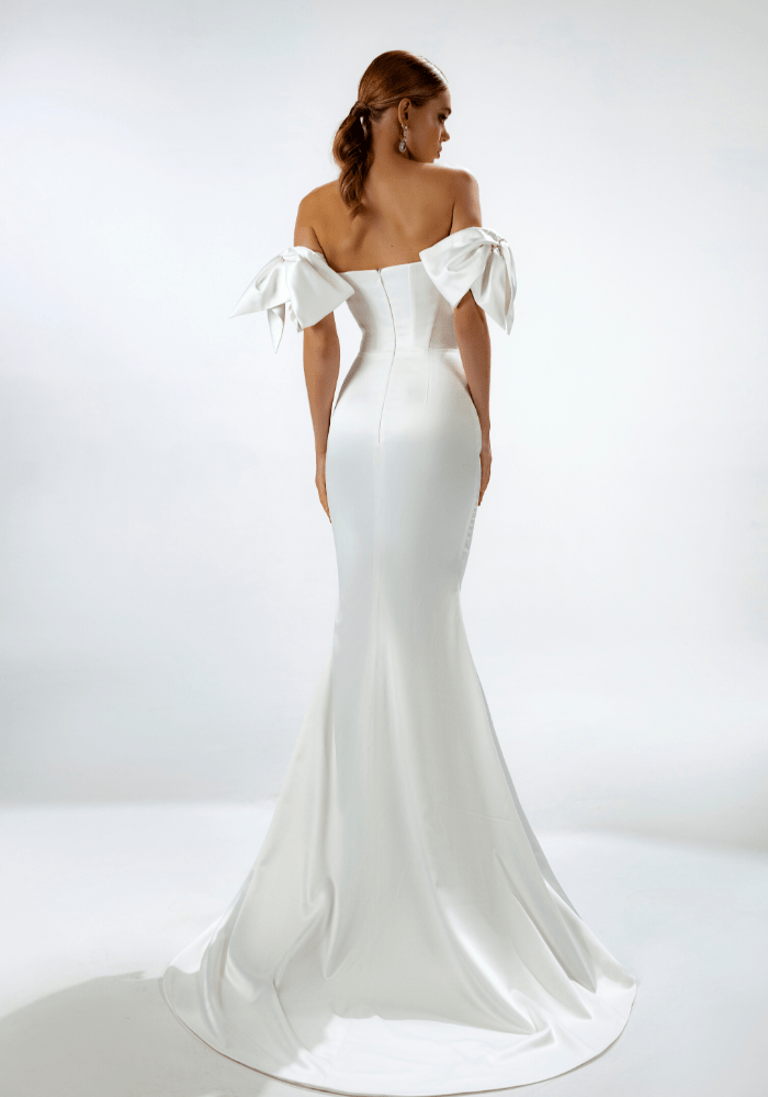 Charlotte - Wedding Dress - Ivory & White
