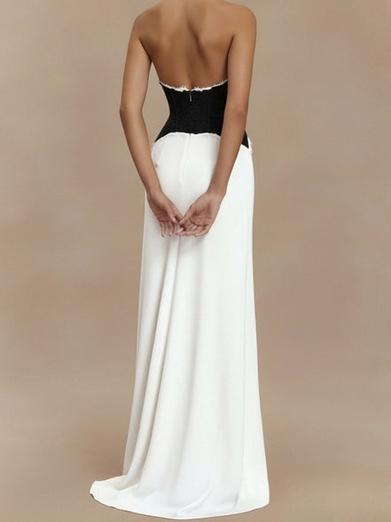 Cheryl - 100100162461268 - Bridesmaid Dress - Ivory & White