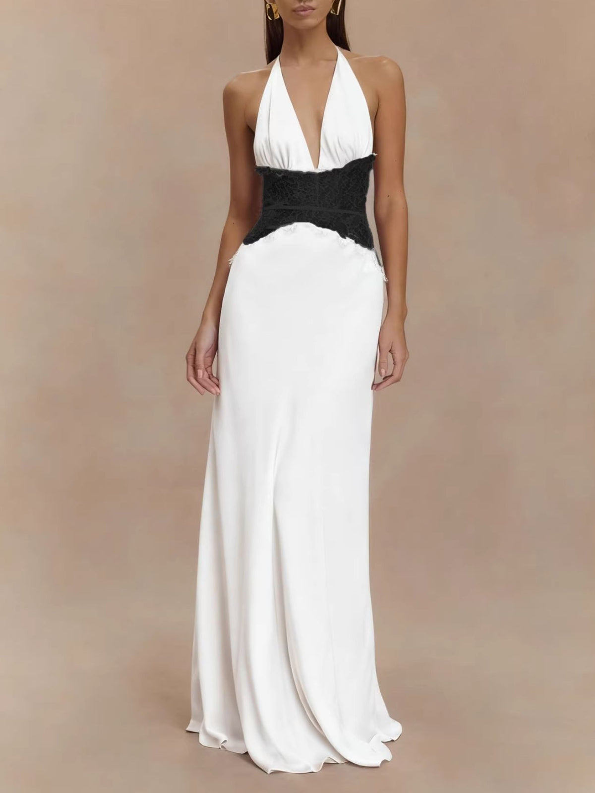 Cheryl - 100100162461268 - Bridesmaid Dress - Ivory & White