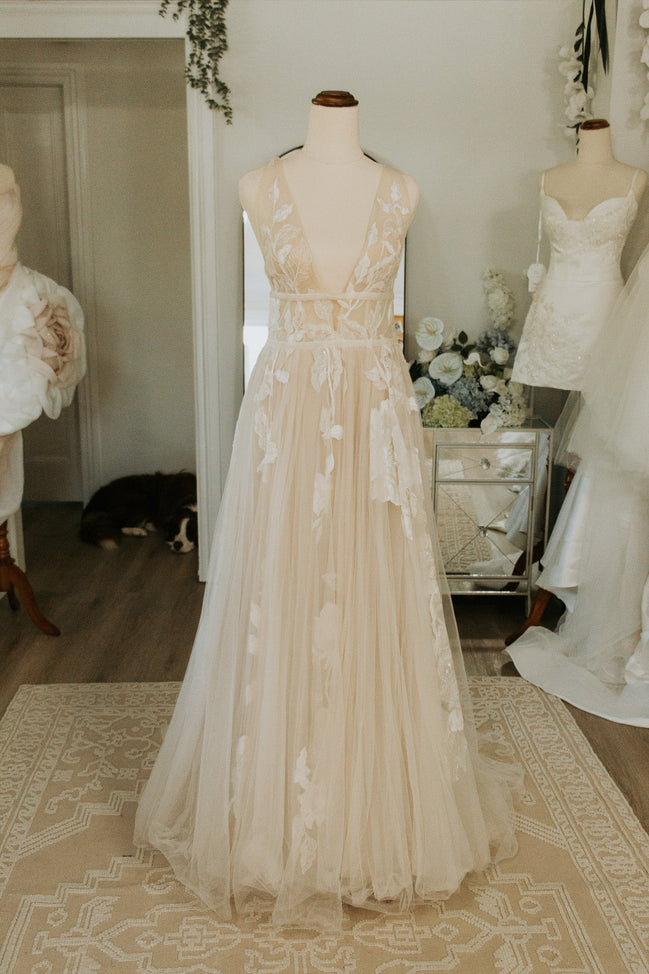 Cheyenne -  - Wedding Dress - Ivory & White