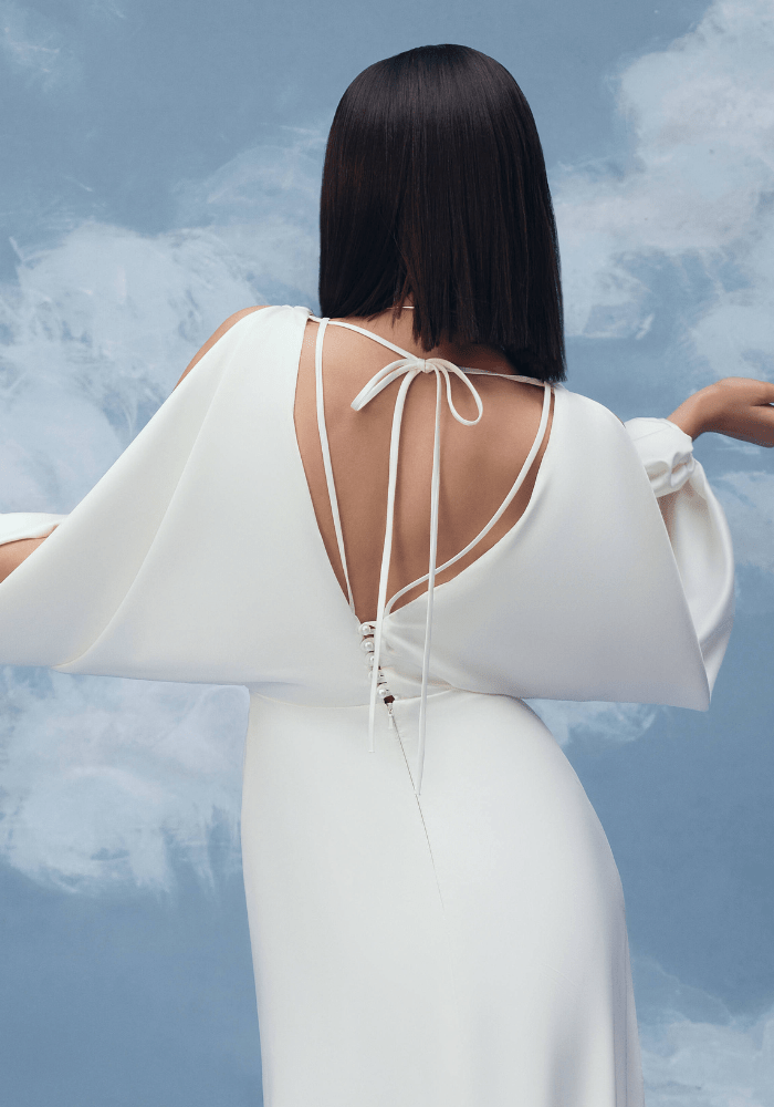 Cindy - Wedding Dress - Ivory & White