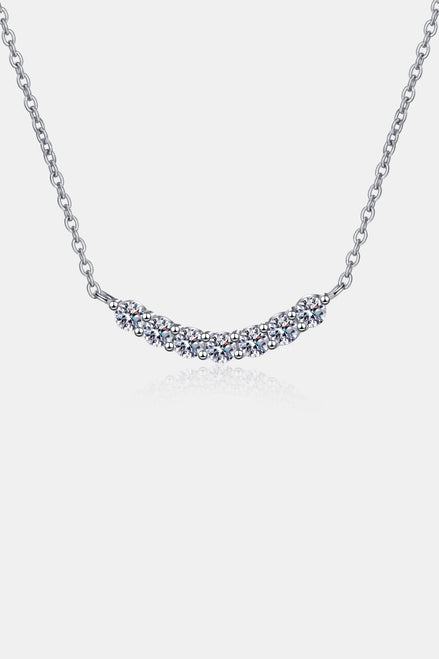Clementine | Moissanite Pendant Necklace - 100500357041948 - Jewellery - Ivory & White