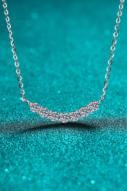 Clementine | Moissanite Pendant Necklace - 100500357041948 - Jewellery - Ivory & White