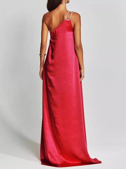 Coral - 100100411501330 - Bridesmaid Dress - Ivory & White