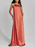 Coral - 100100411505106 - Bridesmaid Dress - Ivory & White