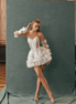 Daisy - Wedding Dress - Ivory & White