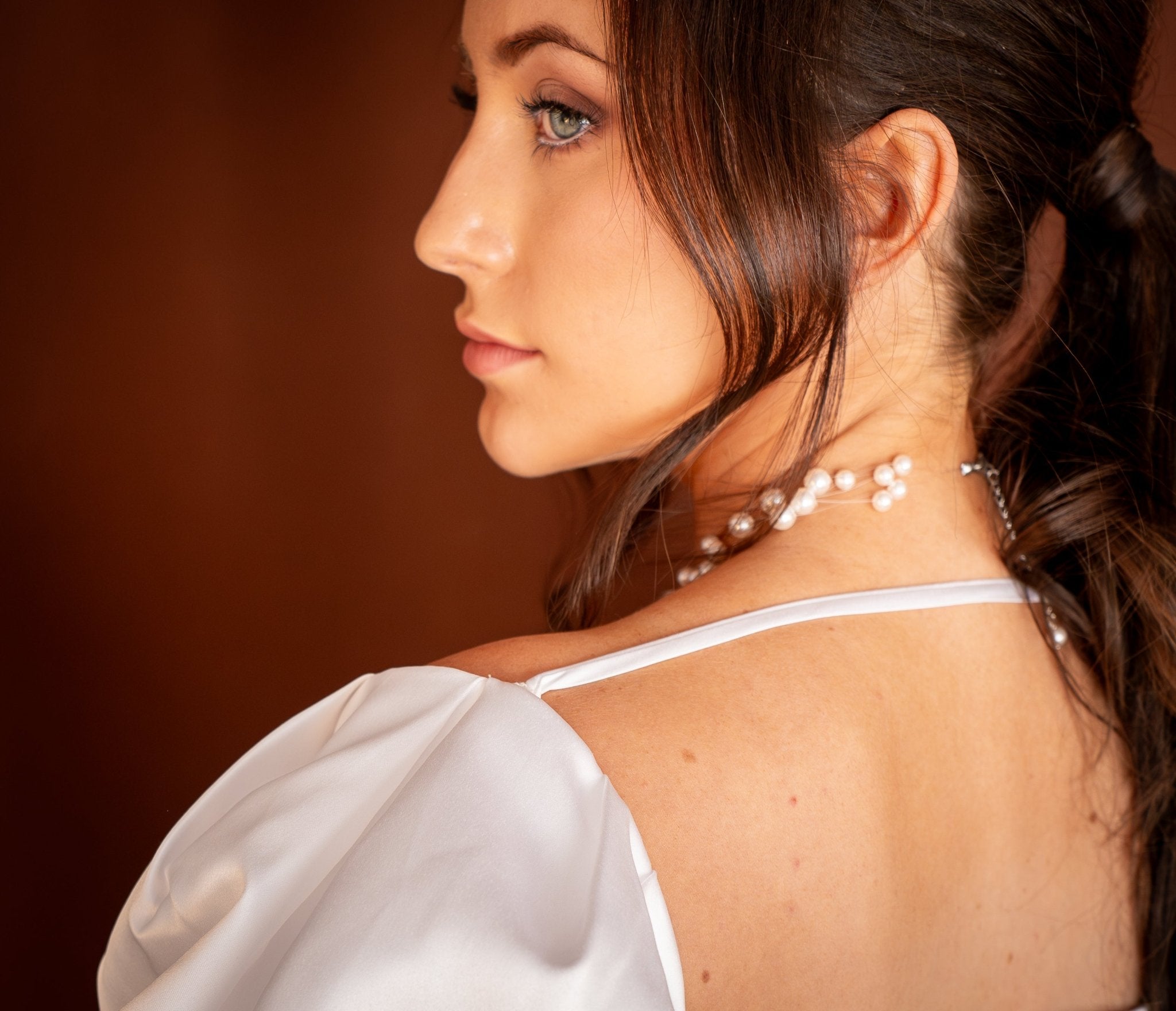 Danielle - 14:29All White;200000443:151 - Wedding Dress - Ivory & White