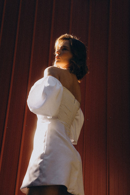 Danielle - 14:29All White;200000443:151 - Wedding Dress - Ivory & White