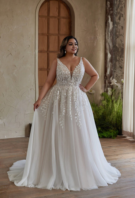 Darla -  - Wedding Dress - Ivory & White