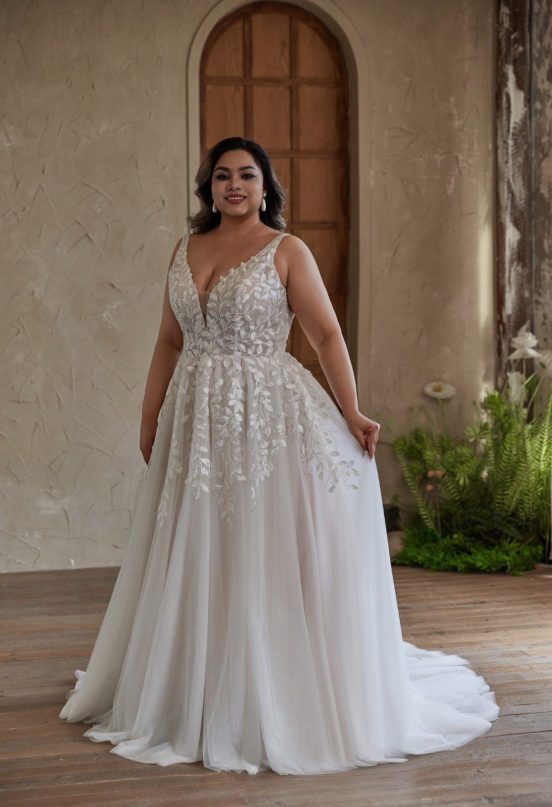 Darla -  - Wedding Dress - Ivory & White