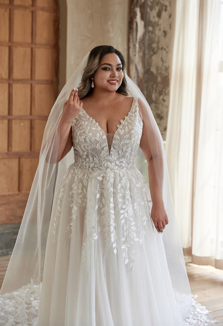 Darla -  - Wedding Dress - Ivory & White