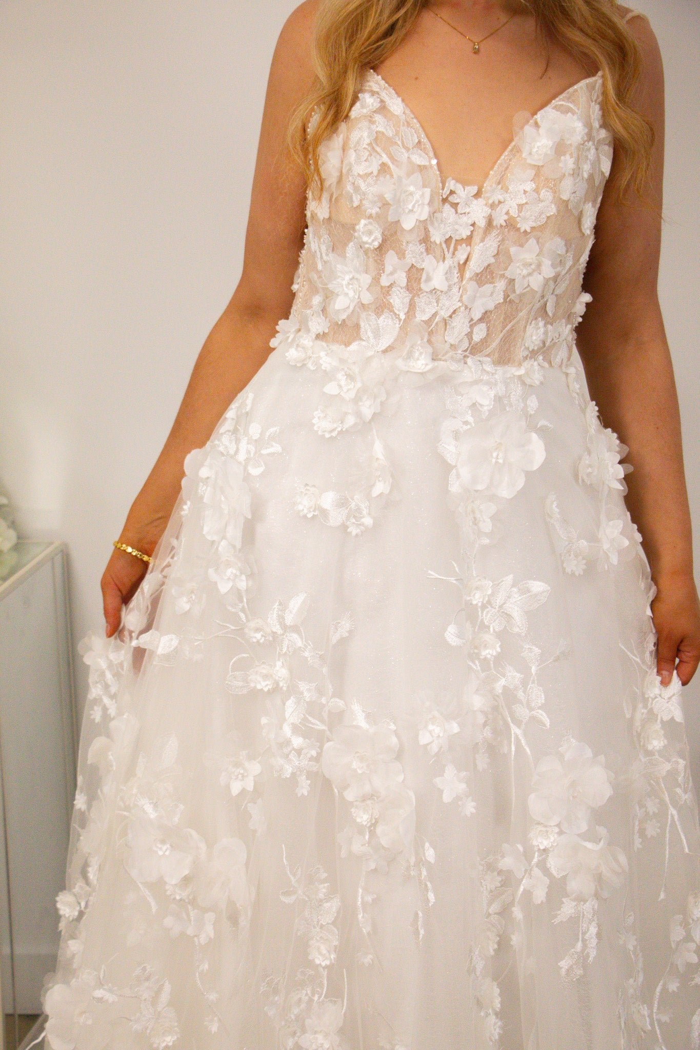 Debbie -  - Wedding Dress - Ivory & White