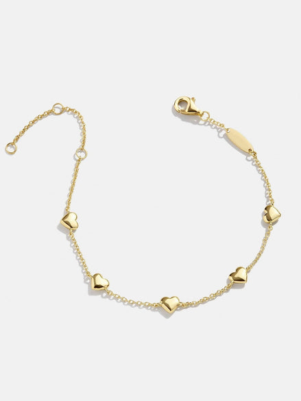 Delilah | Charm Bracelet - Gold - 100500363431668 - Jewellery - Ivory & White