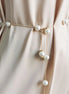 Delphine | Oversized Pearl Belt - 14:29GD - Ivory & White