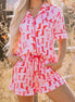 Dolly | Cowgirl Boots Printed Shirt and Shorts Set - 100100454272031 - Bridal Party Robes - Ivory & White