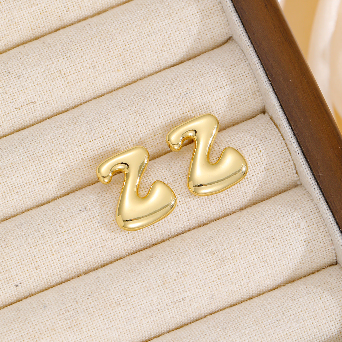 Zara - Alphabet Earrings
