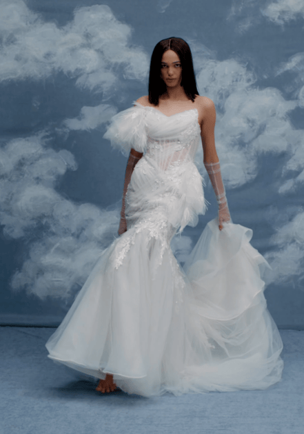 Emma - Wedding Dress - Ivory & White