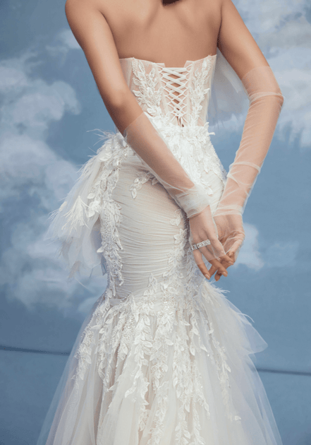 Emma - Wedding Dress - Ivory & White