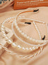 Faux Pearl Headbands - 200001033:36118070143 - Bridal Accessories - Ivory & White
