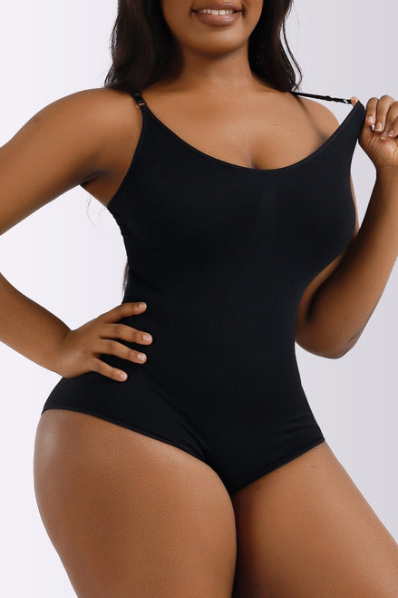 Full Size Spaghetti Strap Shaping Bodysuit - 101100356806093 - Bridal Accessories - Ivory & White