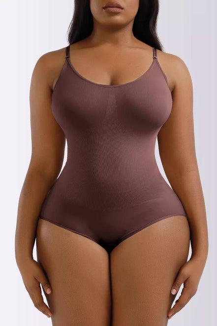 Full Size Spaghetti Strap Shaping Bodysuit - 101100356809166 - Bridal Accessories - Ivory & White