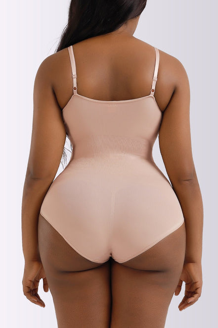 Full Size Spaghetti Strap Shaping Bodysuit - 101100356801802 - Bridal Accessories - Ivory & White