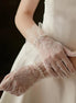 Hannah | Wrist Length Lace Gloves with Pearls - 14:29White - 1;200007763:201336100 - Bridal Accessories - Ivory & White