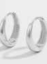 Harriet | Hoop Earrings - Silver - 100500376611974 - Jewellery - Ivory & White