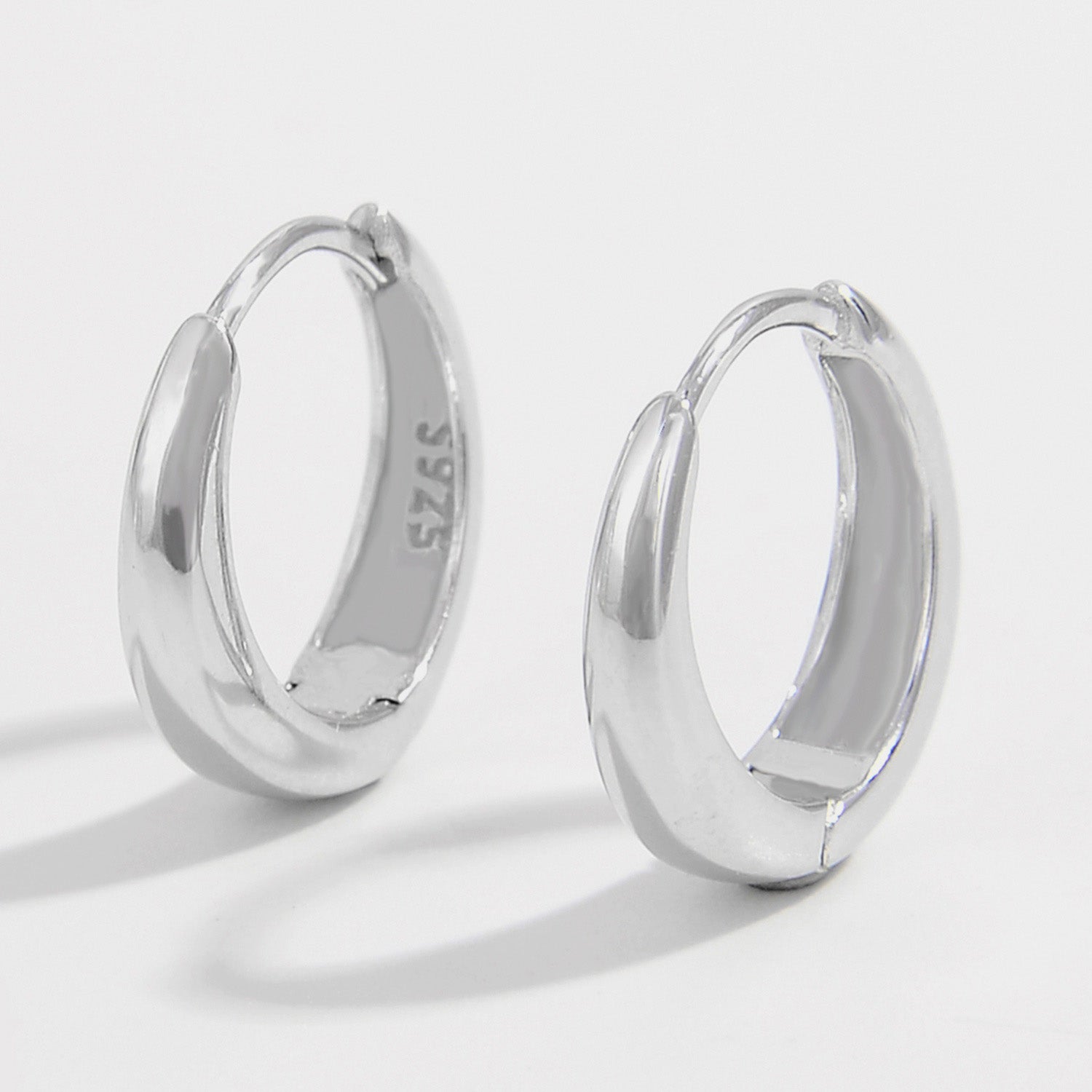 Harriet | Hoop Earrings - Silver - 100500376611974 - Jewellery - Ivory & White