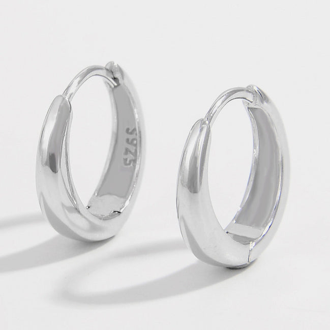 Harriet | Hoop Earrings - Silver - 100500376611974 - Jewellery - Ivory & White