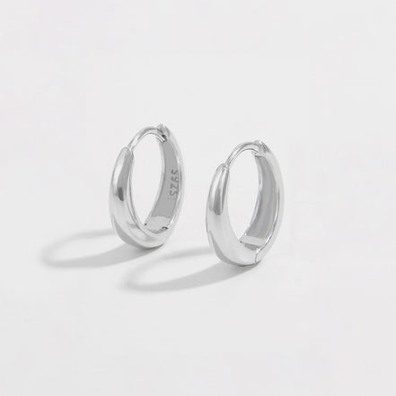Harriet | Hoop Earrings - Silver - 100500376611974 - Jewellery - Ivory & White
