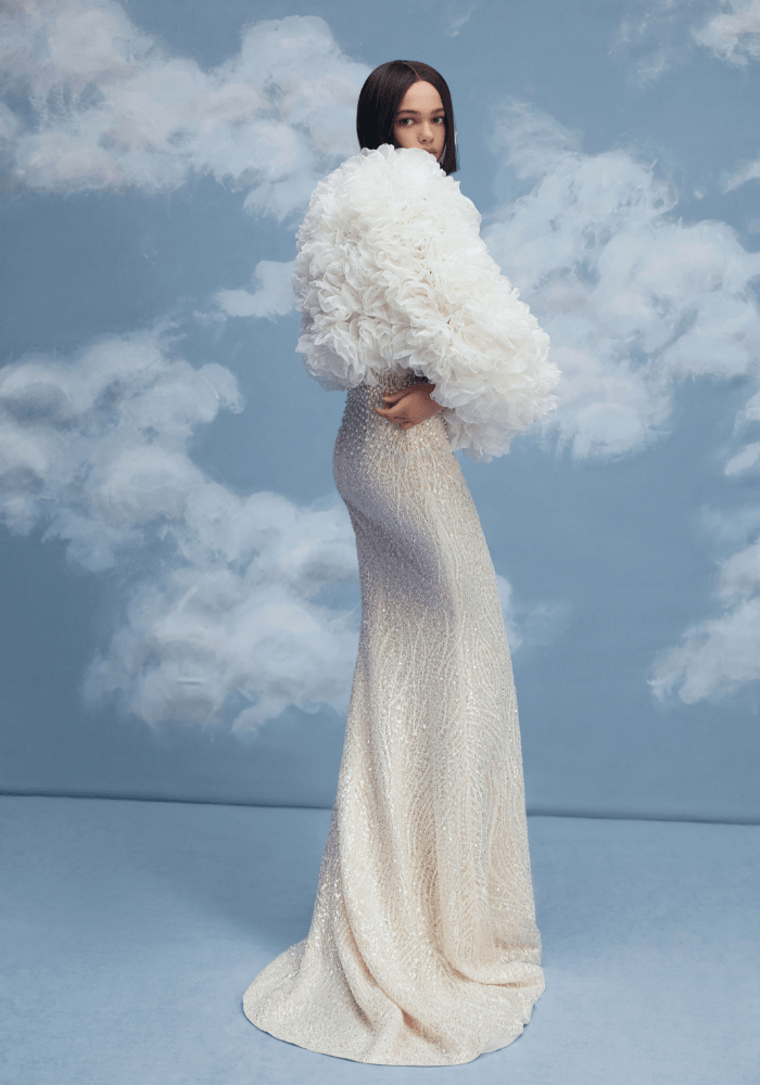 Isolde - Wedding Dress - Ivory & White