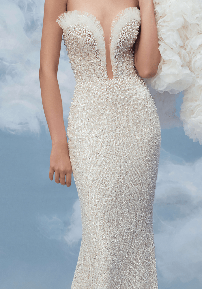 Isolde - Wedding Dress - Ivory & White