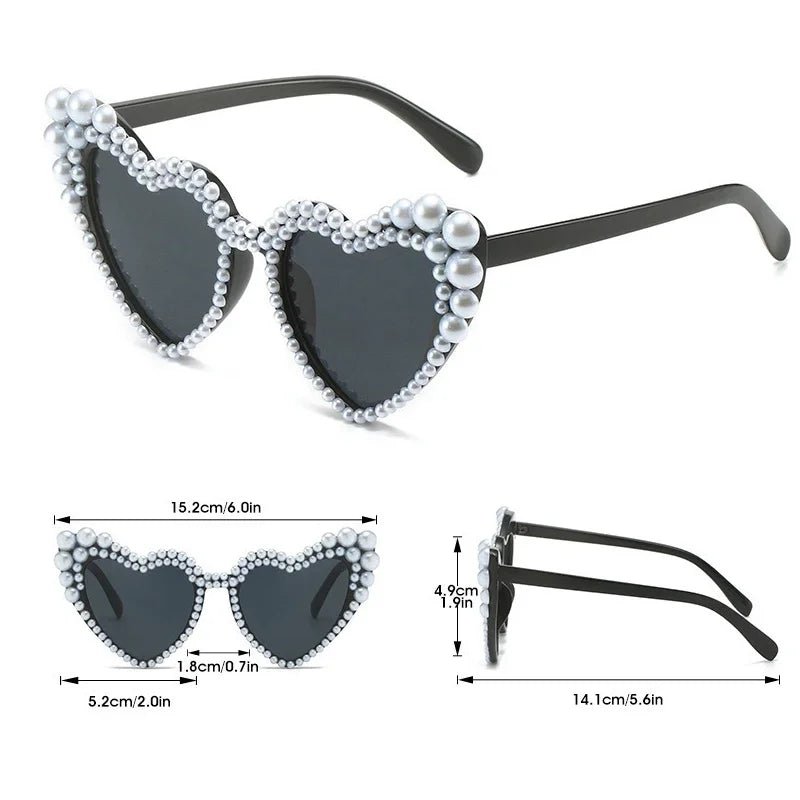 Jenna Sunglasses - 71:29AS THE PICTURE;73:29red - Bridal Accessories - Ivory & White