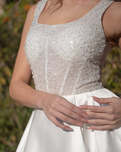 Juliette - 14:29;200000443:1512 - Wedding Dress - Ivory & White