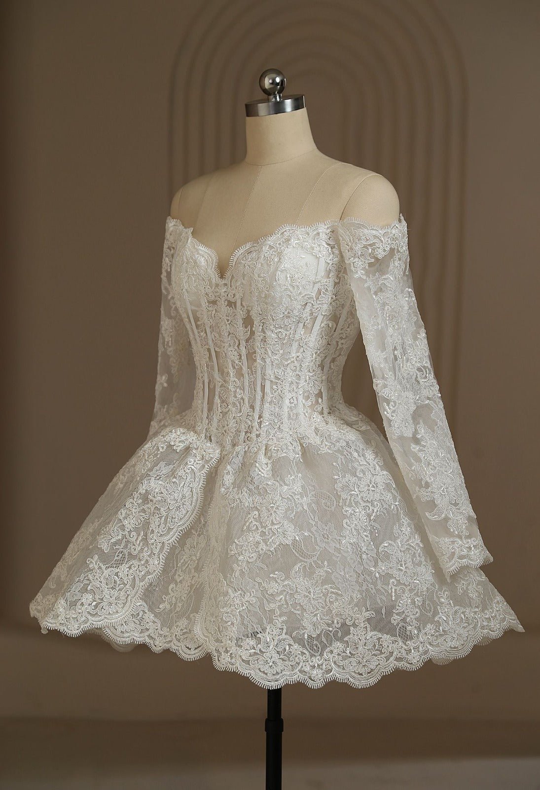 Kari - Wedding Dress - Ivory & White