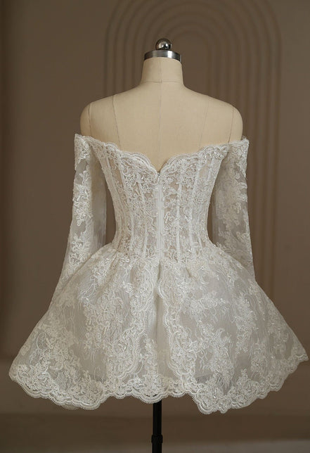 Kari - Wedding Dress - Ivory & White