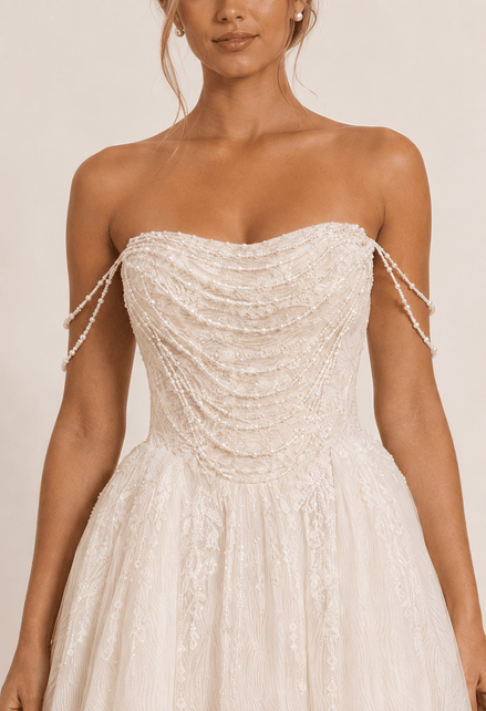 Katerina -  - Wedding Dress - Ivory & White
