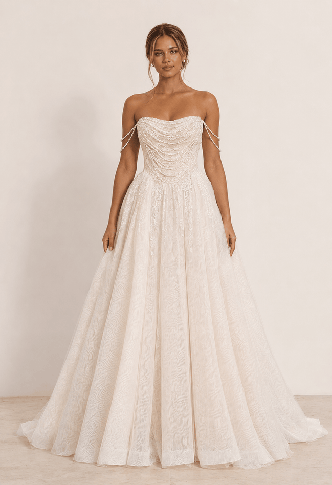 Katerina -  - Wedding Dress - Ivory & White
