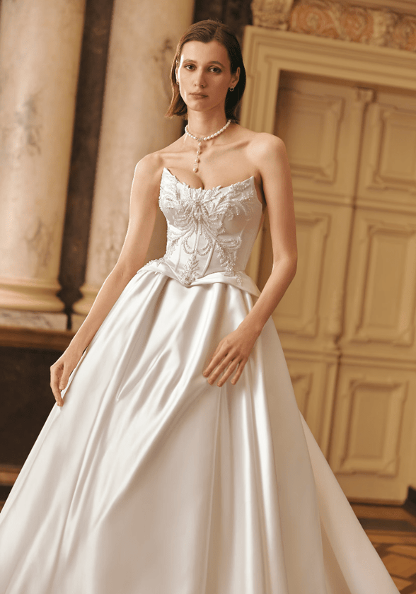 Kiara - Wedding Dress - Ivory & White
