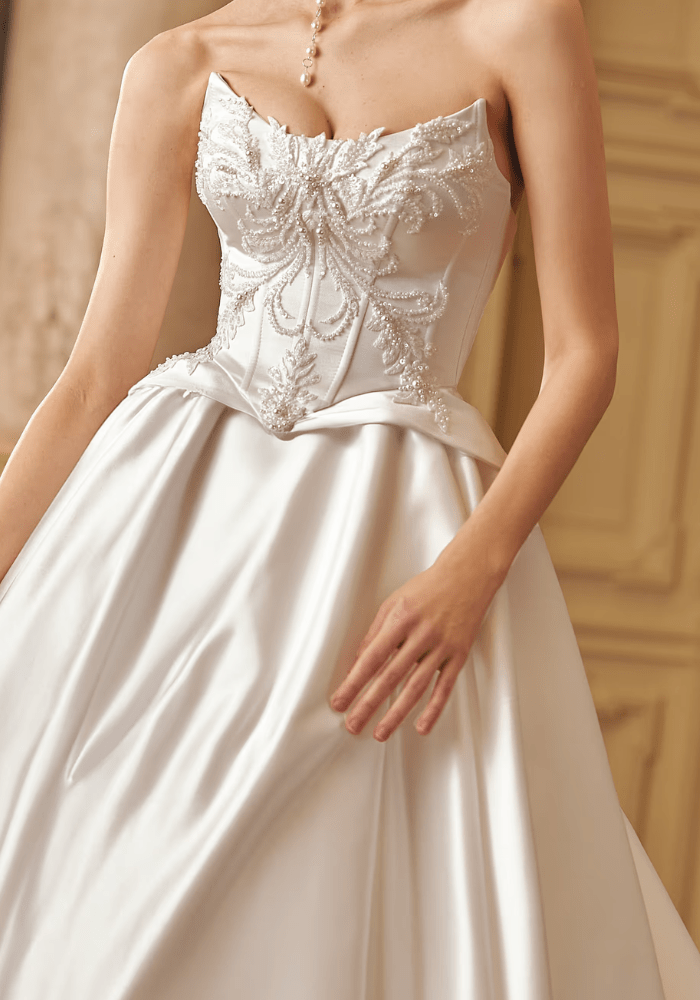 Kiara - Wedding Dress - Ivory & White
