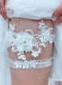 Lace Garters - 14:10W39 A;5:20000352840 - 60CM - Bridal Accessories - Ivory & White