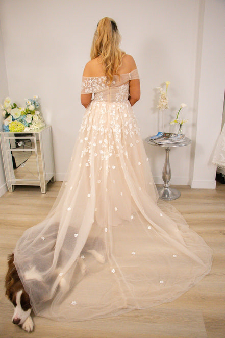Laura -  - Wedding Dress - Ivory & White