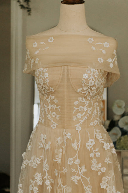 Laura -  - Wedding Dress - Ivory & White