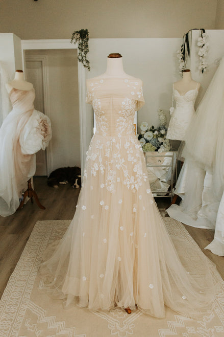 Laura -  - Wedding Dress - Ivory & White