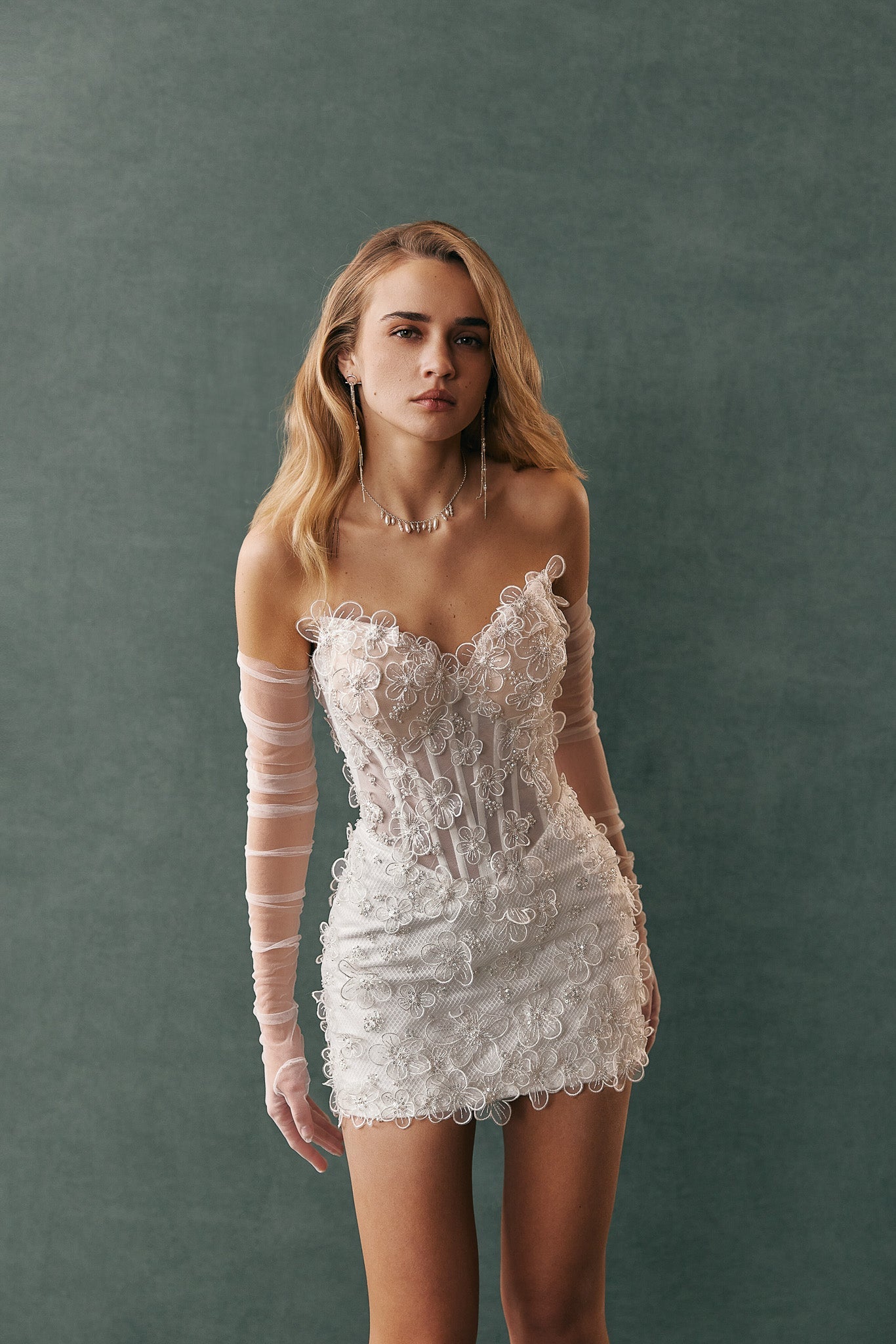 Lilliana - Wedding Dress - Ivory & White