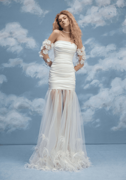 Liora - Wedding Dress - Ivory & White