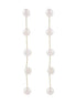 Lois | Pearl Dangle Stud Earrings - 200001034:361181 - Jewellery - Ivory & White