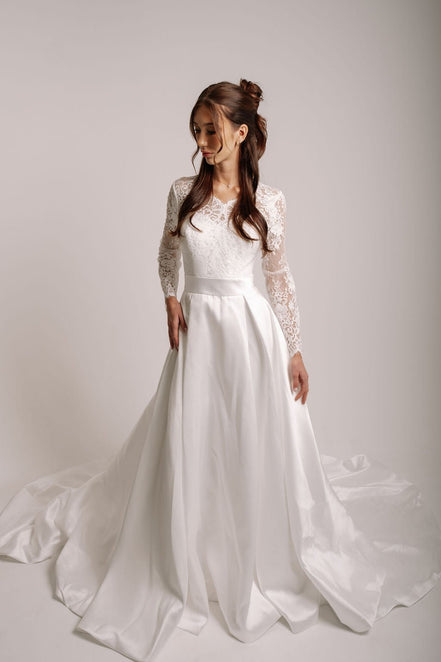 Melissa -  - Wedding Dress - Ivory & White
